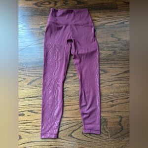 90 Degree By Reflex Kids Burgundy Leggings